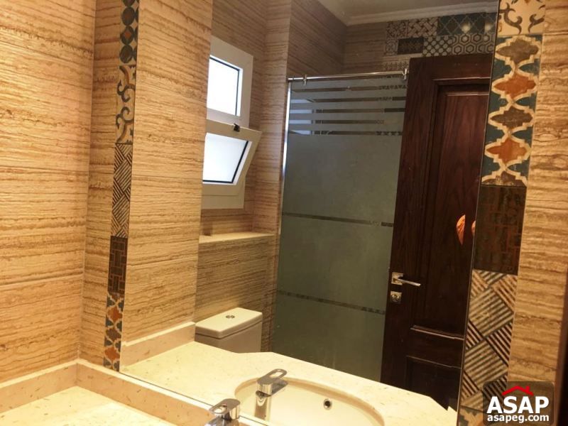 Furnished Apartment with Nice Balcony in Katameya Plaza Furnished Apartment with Nice Balcony in Katameya Plaza