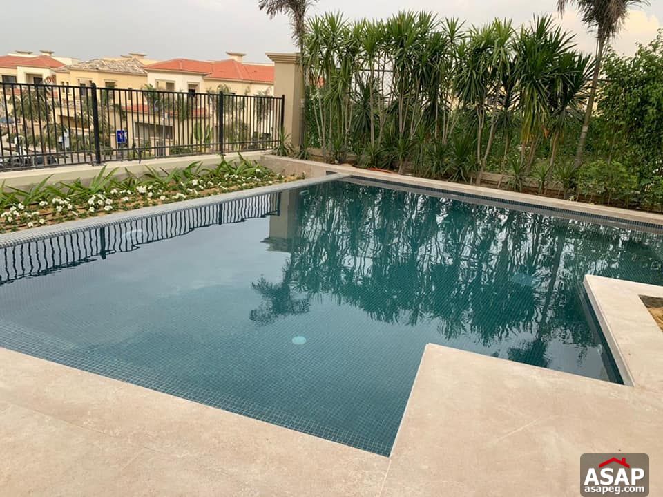 Twin House with Private Pool for Rent in Uptown Cairo Twin House with Private Pool for Rent in Uptown Cairo