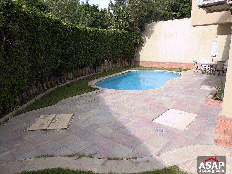 Apartment with Private Garden in Katameya Heights