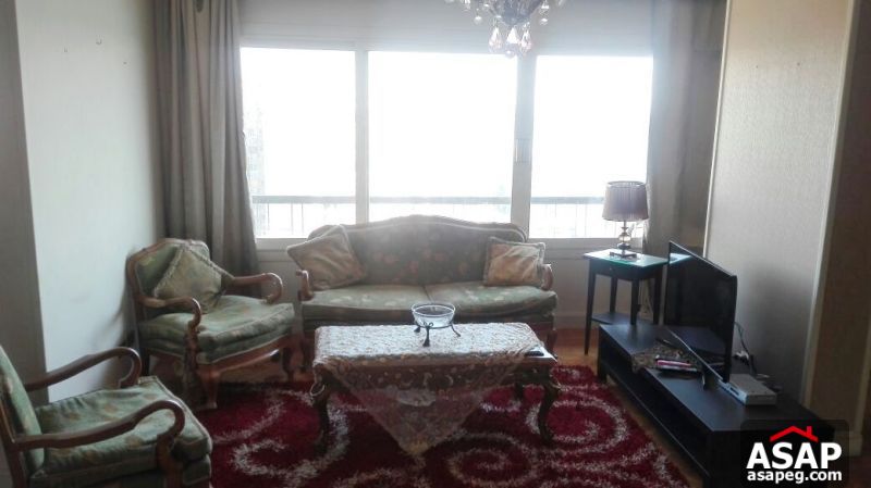 Furnished Apartment with Nile View for Rent in Maadi Furnished Apartment with Nile View for Rent in Maadi
