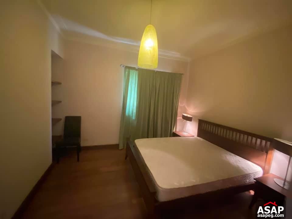 Furnished Flat with Nile View in Zamalek