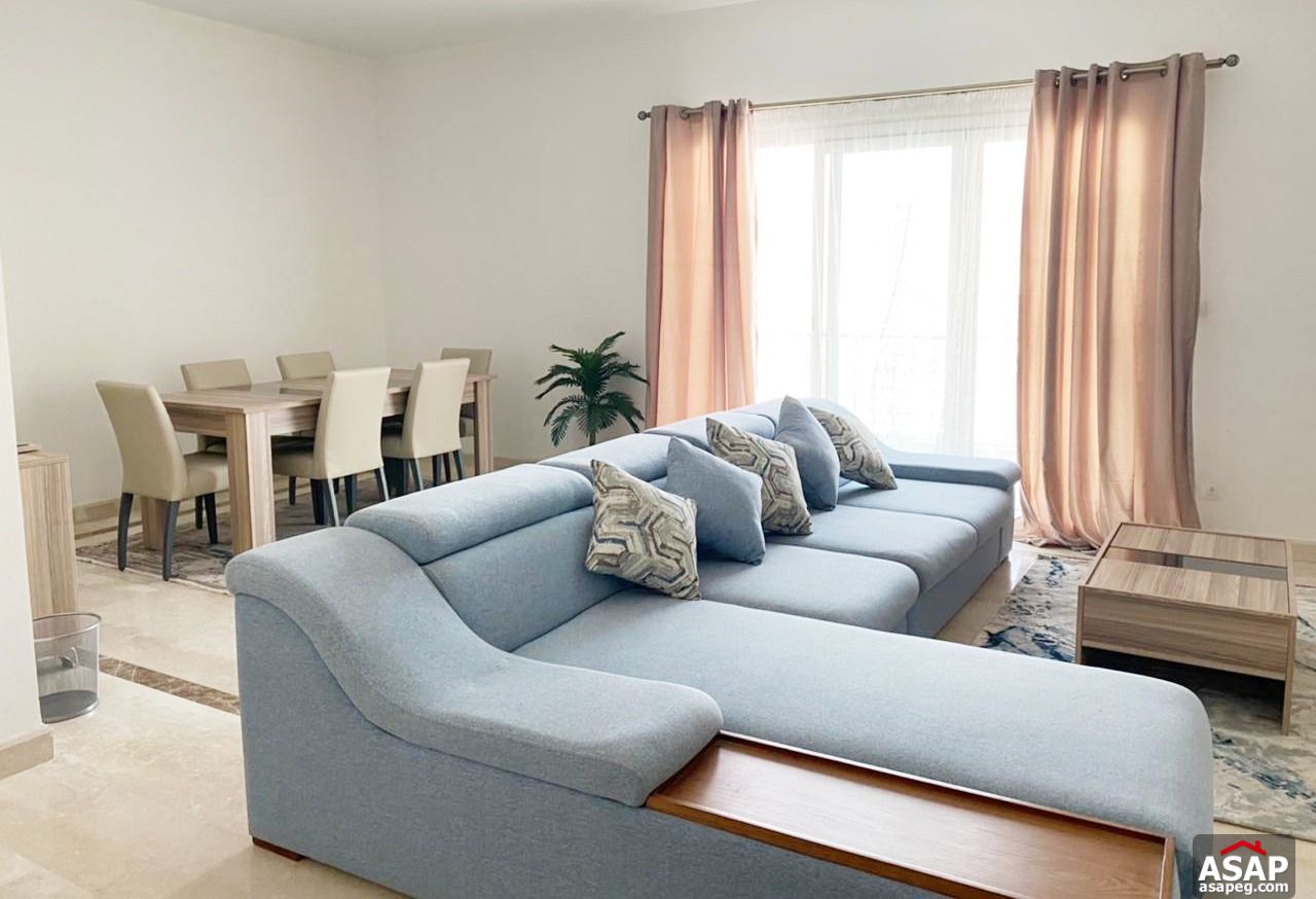 Apartment with Pool View for Rent in Mivida Apartment with Pool View for Rent in Mivida