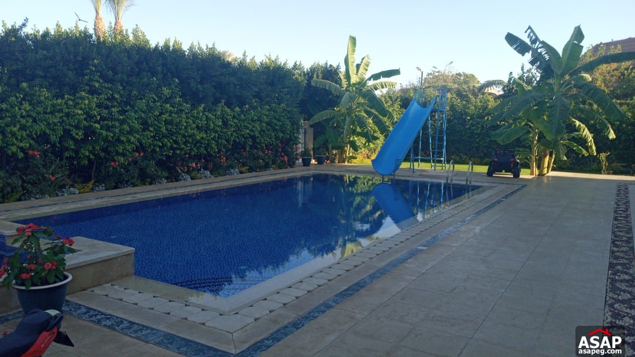 Villa with Swimming Pool for Rent in El Rabwa Compound Villa with Swimming Pool for Rent in El Rabwa Compound