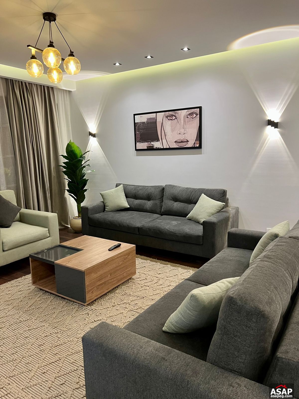 Fully Finished Apartment for Sale in Lake View Residence