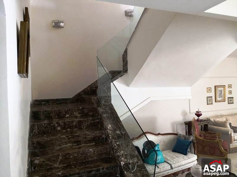 Twin House with Garden for Rent in Teba Compound - New Cairo Twin House with Garden for Rent in Teba Compound - New Cairo