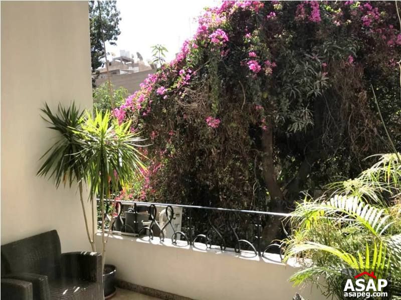 Apartment with Nice Balcony for Rent in Zamalek Apartment with Nice Balcony for Rent in Zamalek
