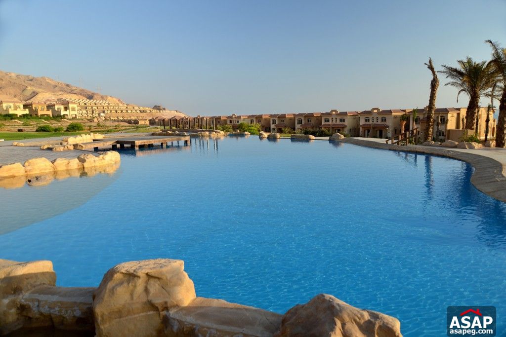 finished Twin House Telal sokhna full sea view