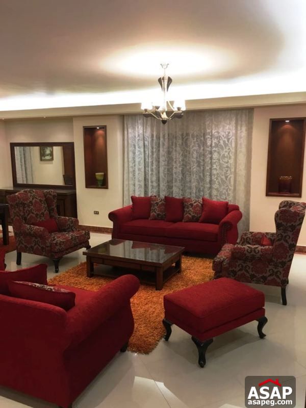 Furnished Apartment with Nile View in Dokki