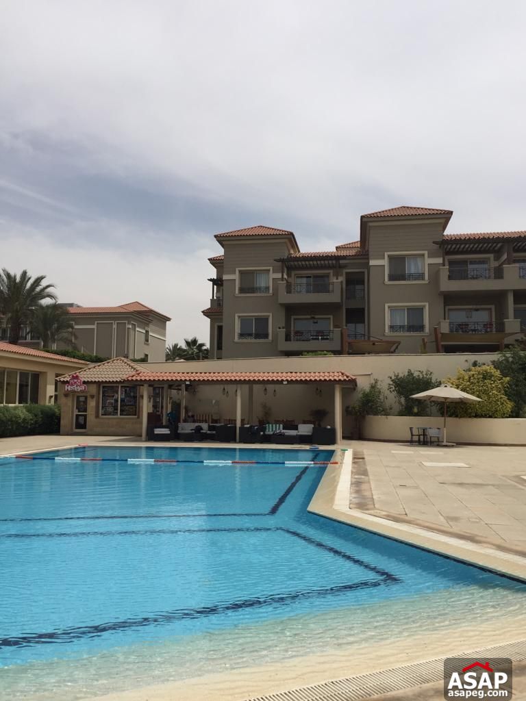 Apartment with Pool View for Rent in Katameya Heights Apartment with Pool View for Rent in Katameya Heights