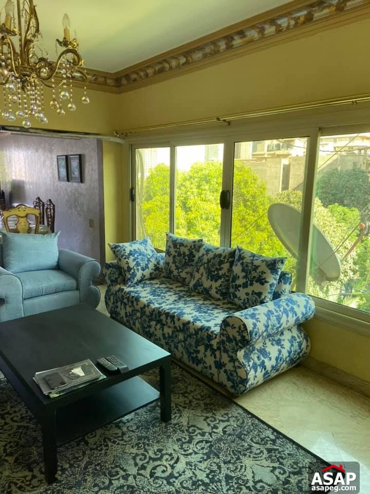Flat with Nile View for Rent in Zamalek Flat with Nile View for Rent in Zamalek