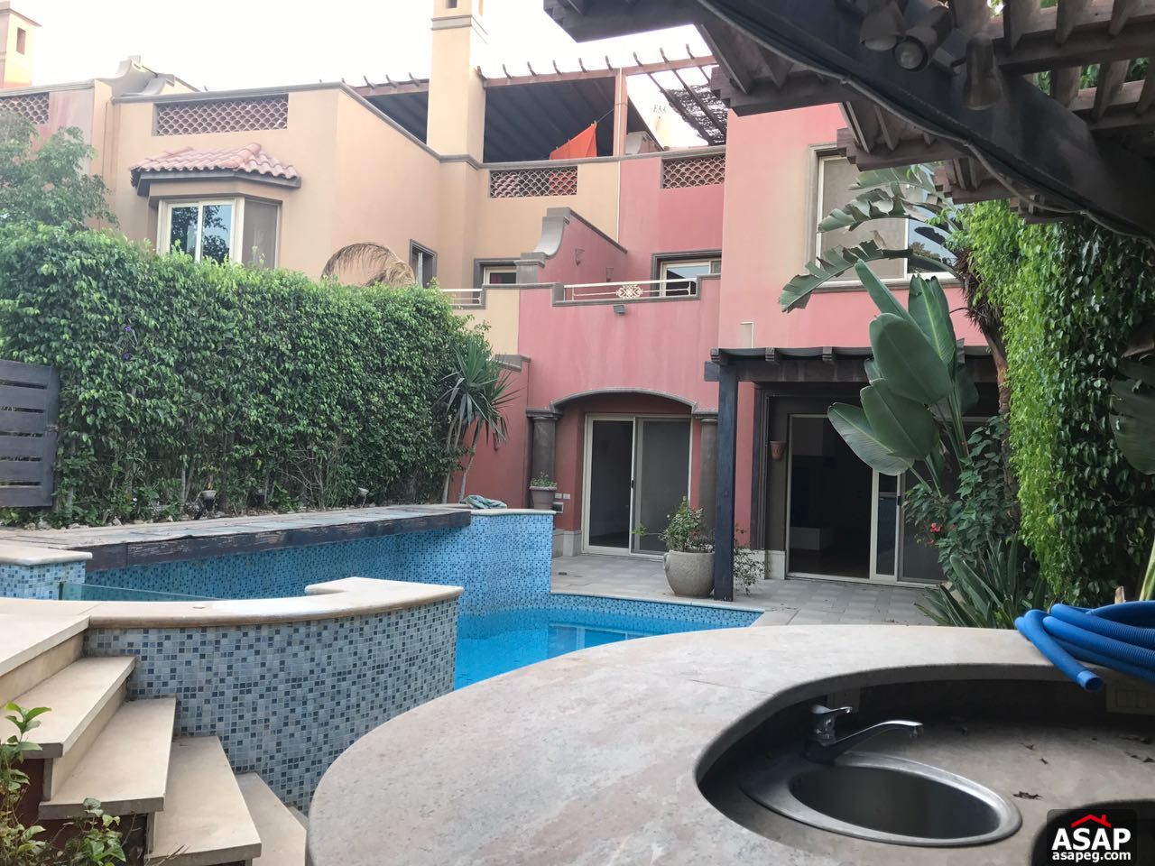 Town House with Swimming Pool for Rent in Palm Hills Town House with Swimming Pool for Rent in Palm Hills