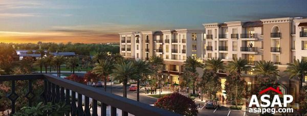 Apartment with pool view at Mivida boulevard