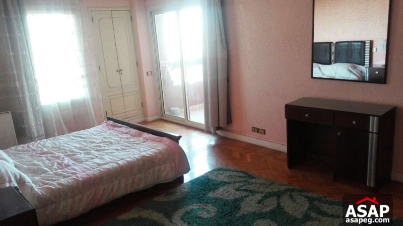 Furnished Apartment with Nile View for Rent in Maadi Furnished Apartment with Nile View for Rent in Maadi