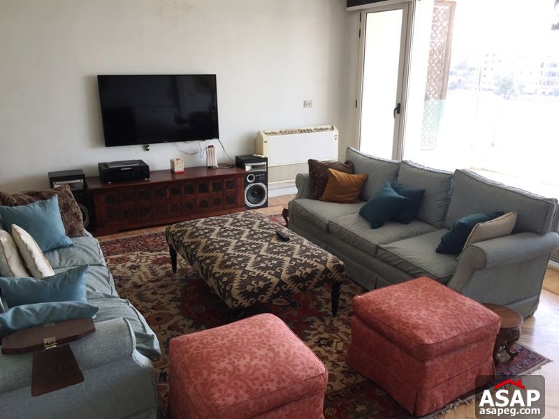 Apartment with Nile View for Sale in Zamalek