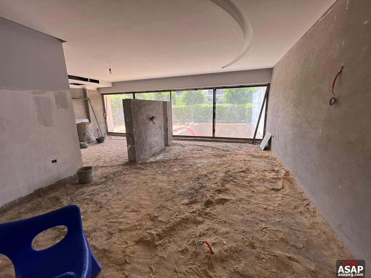 Ground Floor with Pool for Rent in Lake View Residence Ground Floor with Pool for Rent in Lake View Residence