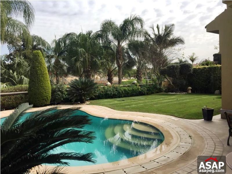 Villa with Pool for Rent in Palm Hills - 6 October Villa with Pool for Rent in Palm Hills - 6 October