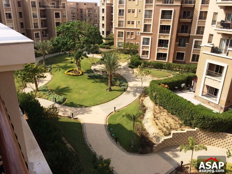 Penthouse with Garden View for Rent in Katameya Plaza Penthouse with Garden View for Rent in Katameya Plaza