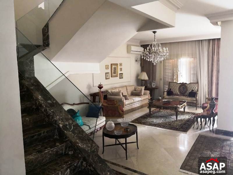 Twin House with Garden for Rent in Teba Compound - New Cairo Twin House with Garden for Rent in Teba Compound - New Cairo