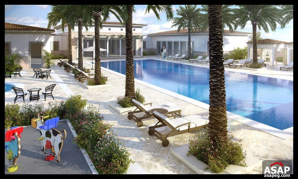 villa prime location with Golf view Uptown cairo