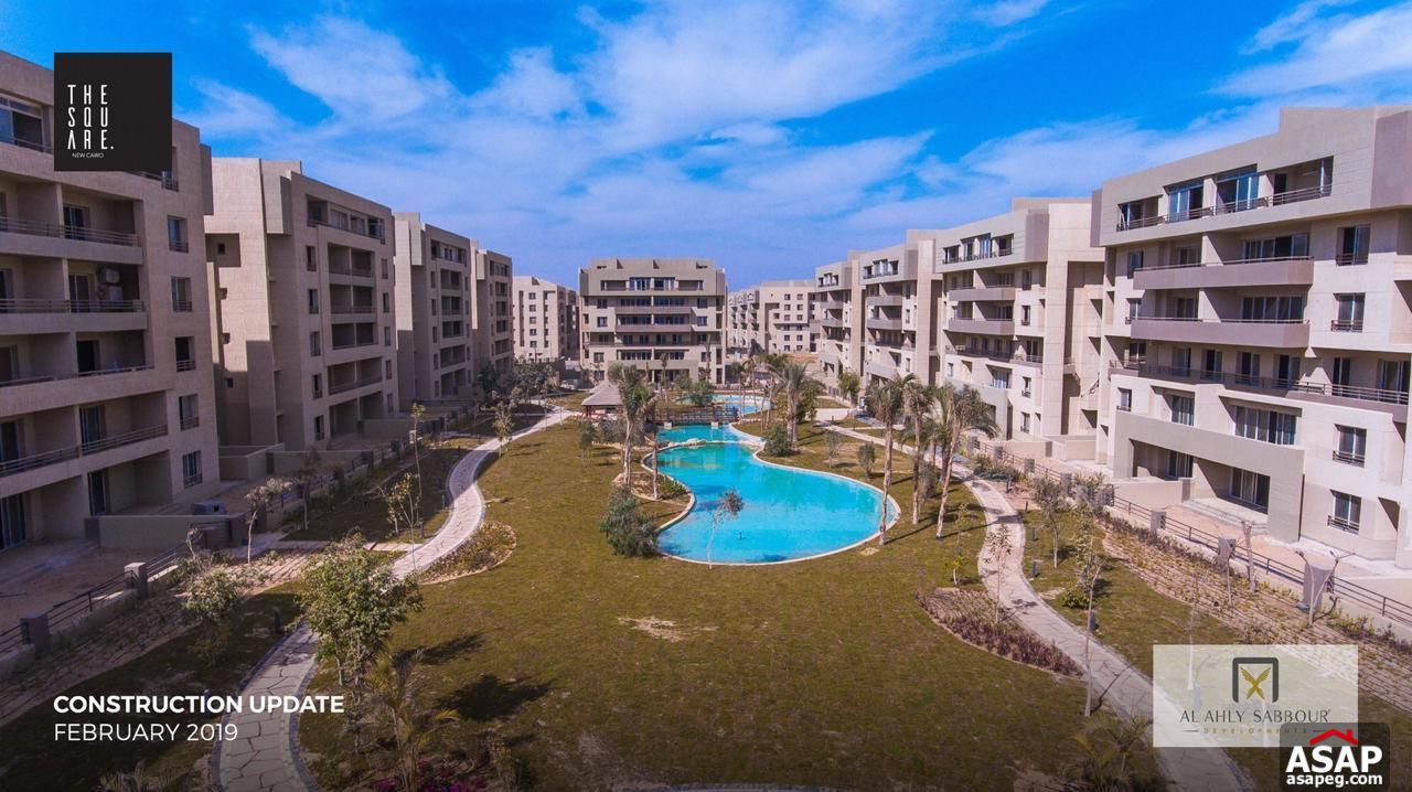 Apartment with big private garden for sale at the square sabbour