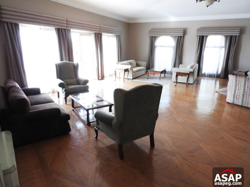 Furnished Apartment with Big Terrace in Katameya Heights