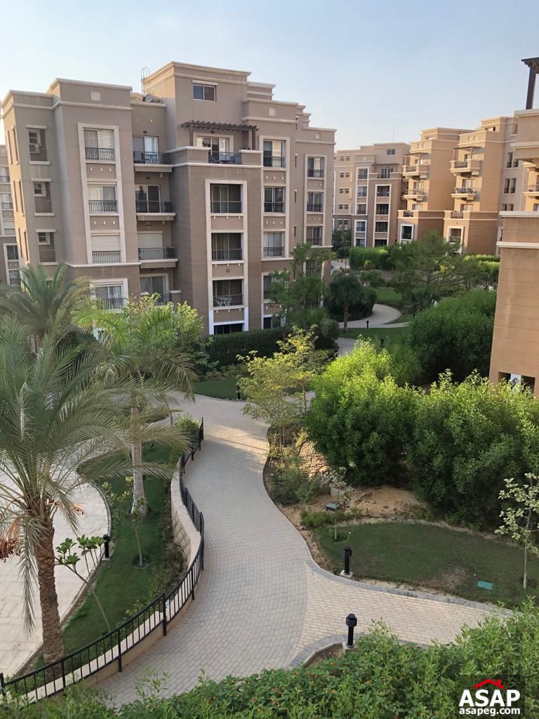 Apartment with Pool View for Rent in Katameya Plaza Apartment with Pool View for Rent in Katameya Plaza