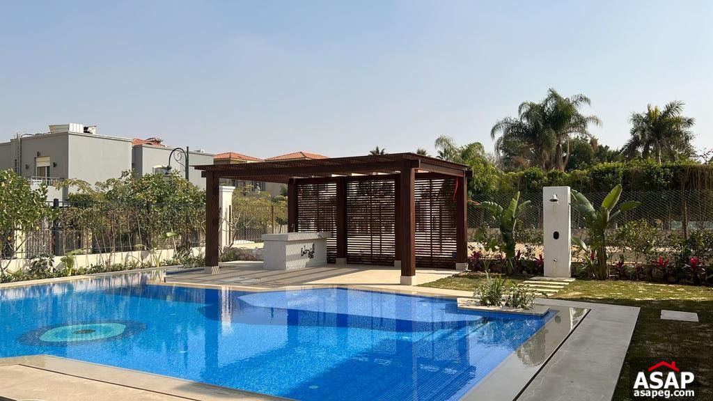 Stand Alone with Pool for Rent in El Gezira Compound