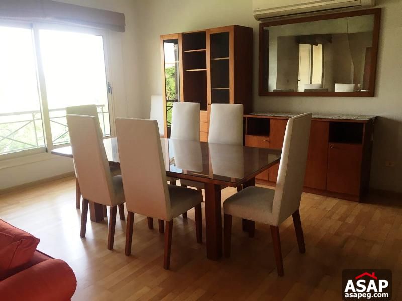 Furnished Apartment with Garden View in Katameya Heights Furnished Apartment with Garden View in Katameya Heights