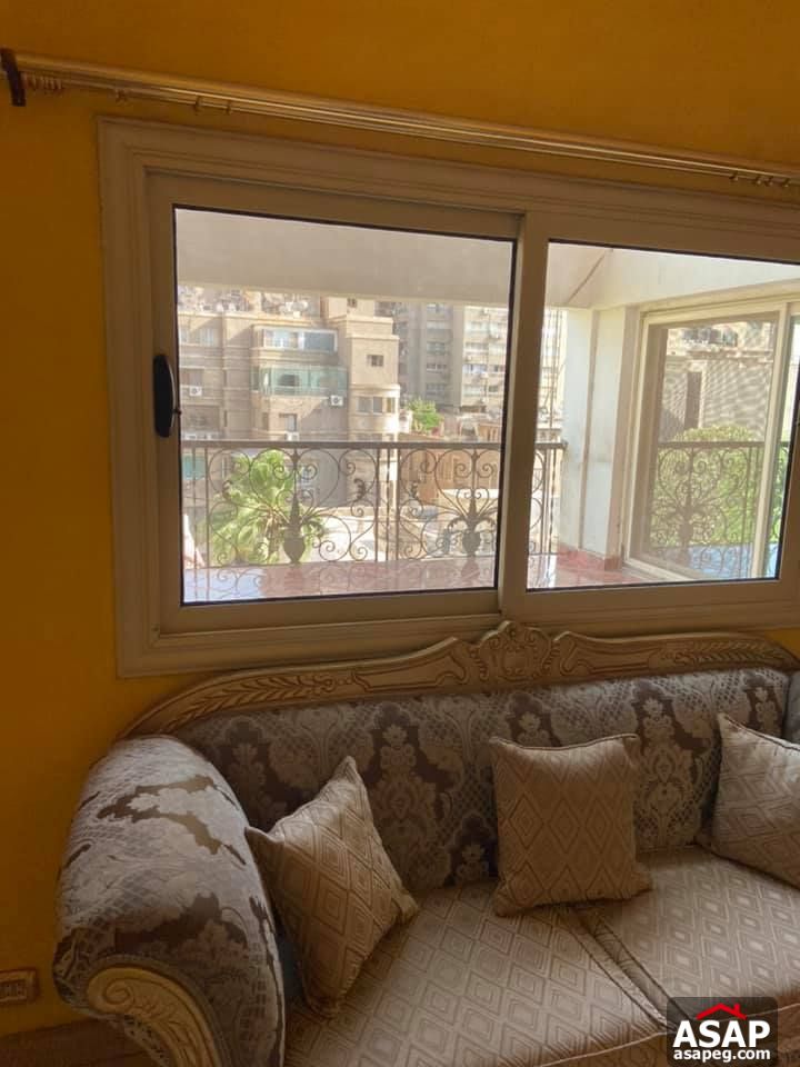 Flat with Nile View for Rent in Zamalek Flat with Nile View for Rent in Zamalek