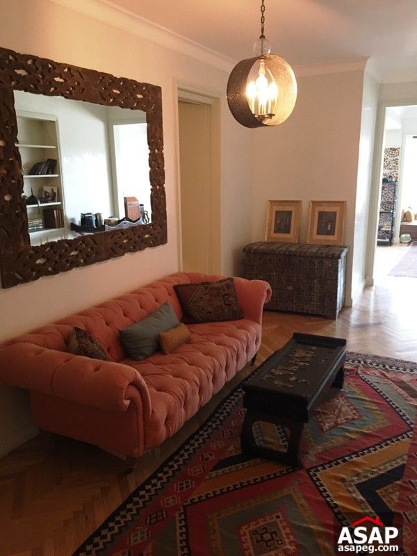 Apartment with Nile View for Sale in Zamalek