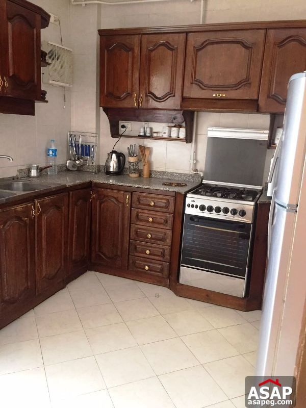 Furnished Apartment with Nice Balcony in El Rehab City