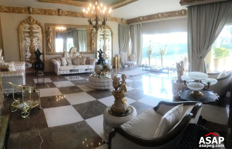 Villa with Golf View in Katameya Dunes Compound