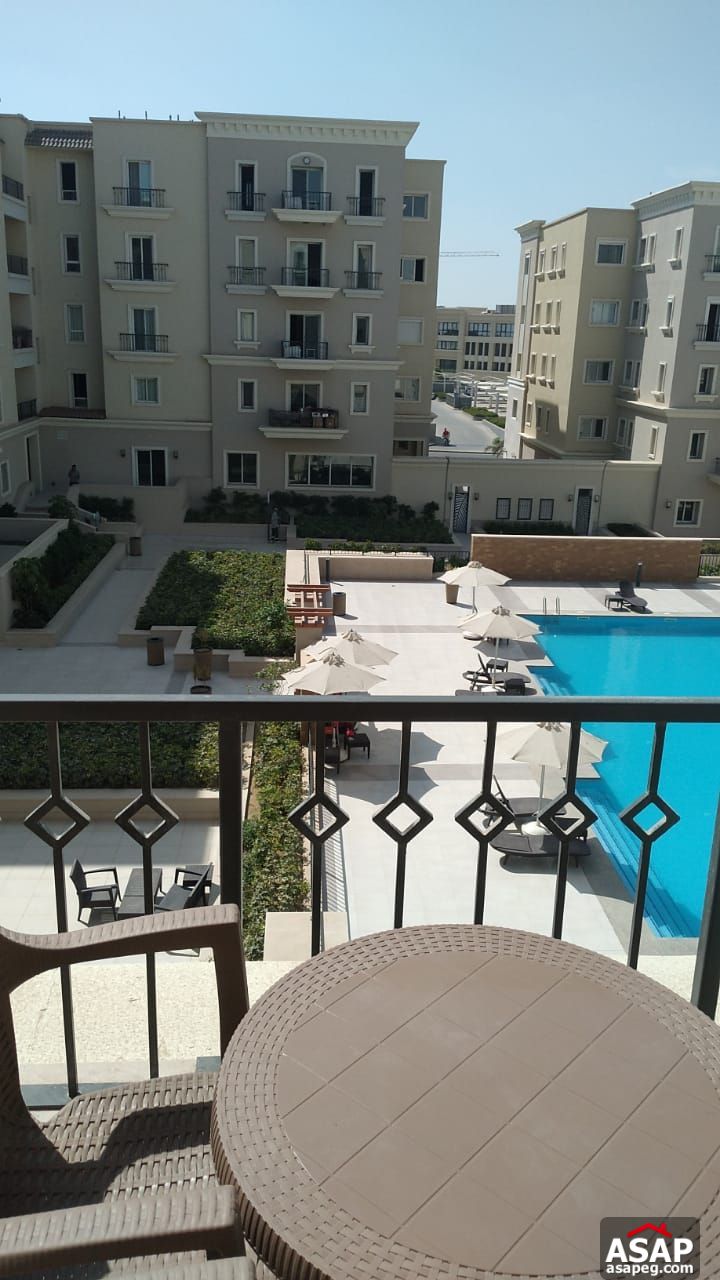 Furnished Apartment with Pool View in Mivida