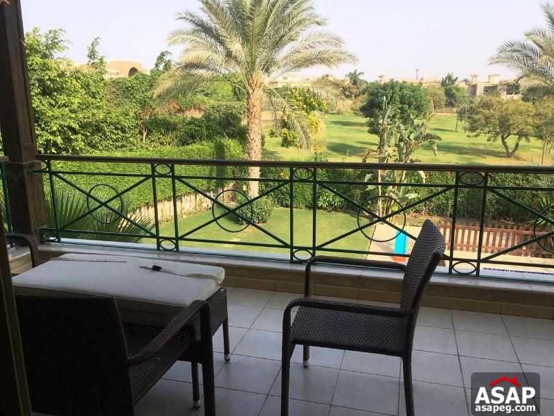 Furnished Apartment with Garden View in Katameya Heights Furnished Apartment with Garden View in Katameya Heights