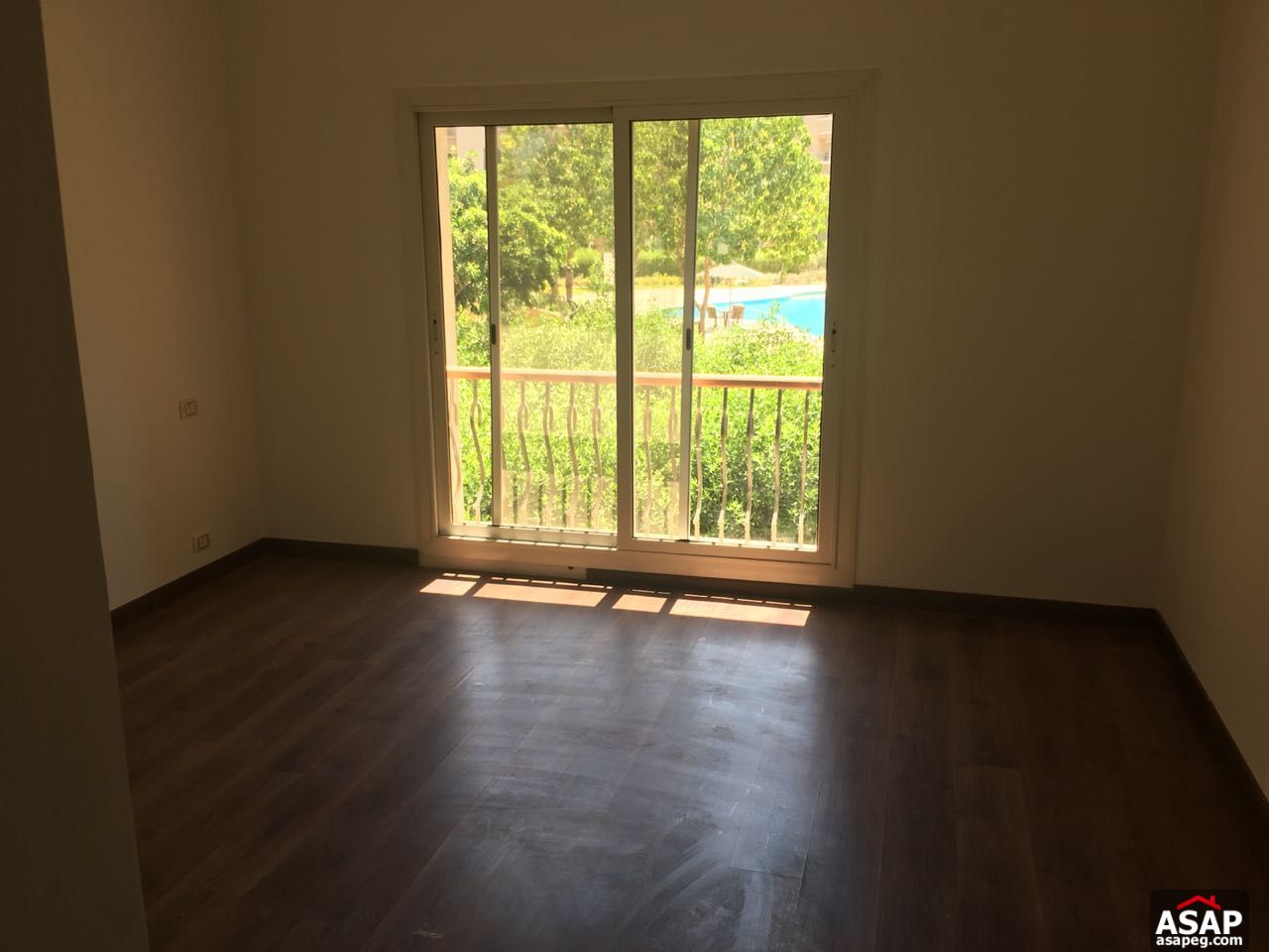 Apartment with Pool View for Rent in Katameya Plaza Apartment with Pool View for Rent in Katameya Plaza