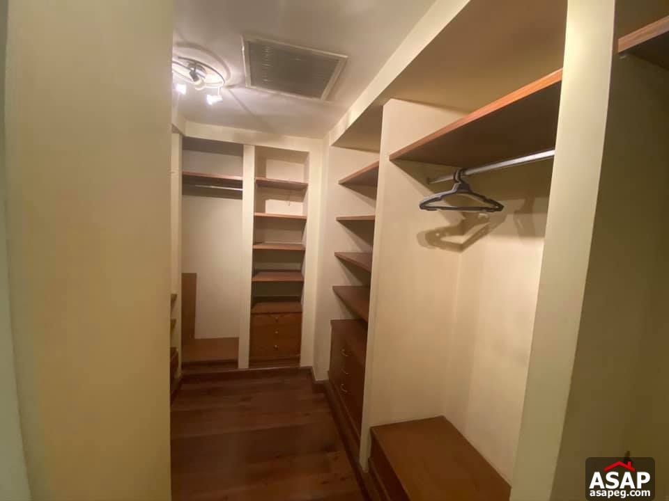 Furnished Flat with Nile View in Zamalek