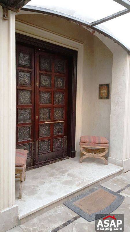 Furnished Villa with Big Garden for Rent in New Cairo Furnished Villa with Big Garden for Rent in New Cairo