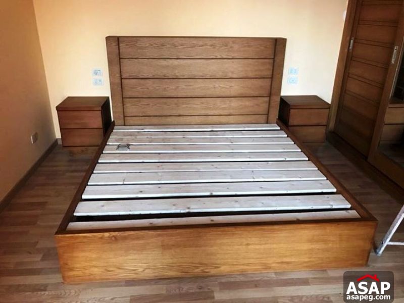 Semi Furnished Apartment with Balcony in Katameya Plaza