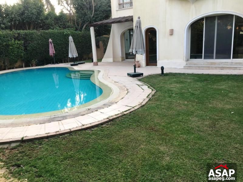 Villa with Pool for Rent in Katameya Heights Villa with Pool for Rent in Katameya Heights