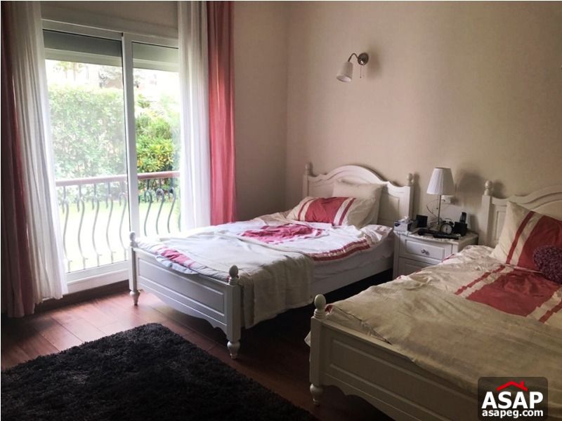 Apartment with Garden for Rent in Katameya Plaza