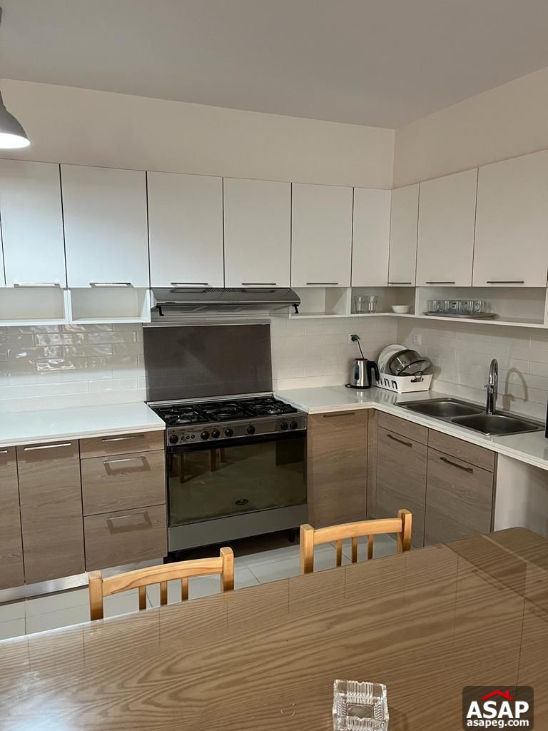 Furnished Chalet with Pool View for Sale in Marassi Furnished Chalet with Pool View for Sale in Marassi