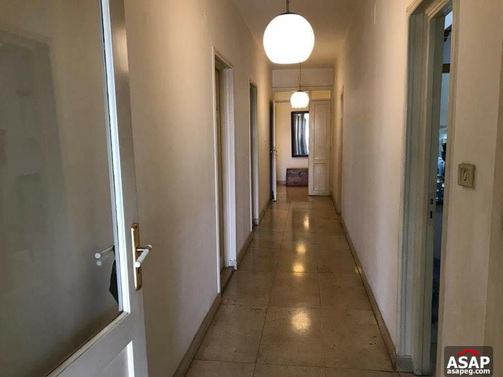 Apartment with Nile View for Rent in Zamalek