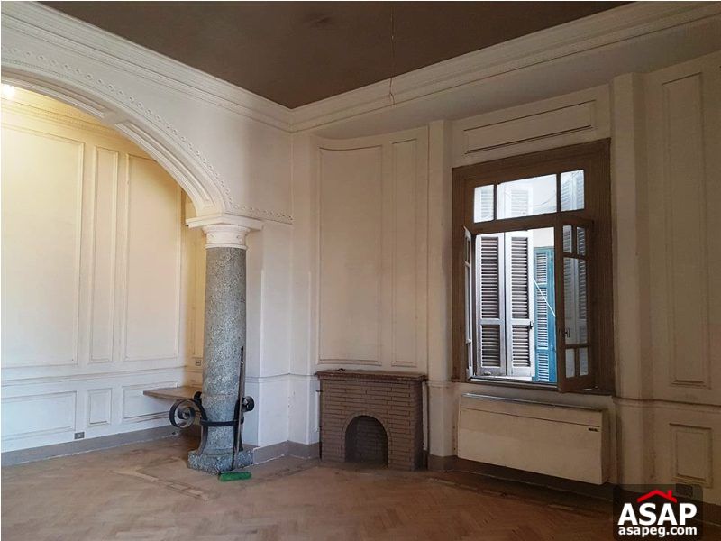 Apartment with Nile View in Zamalek for Rent