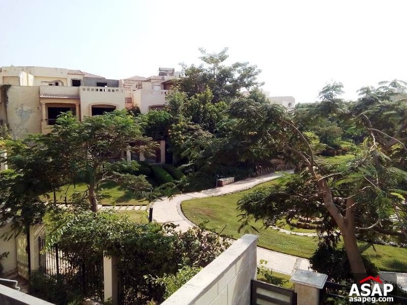 Twin House with Garden for Rent in Katameya Residence