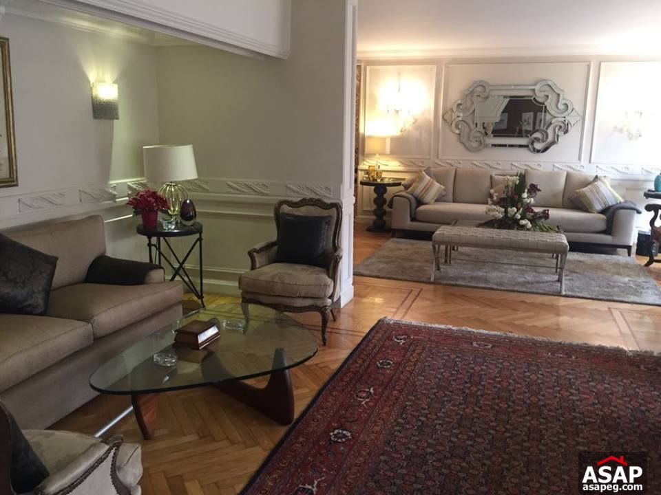 Apartment with Nile View in Zamalek for Rent Apartment with Nile View in Zamalek for Rent