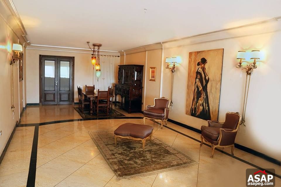 Apartment with Nile View for Rent in Zamalek Apartment with Nile View for Rent in Zamalek