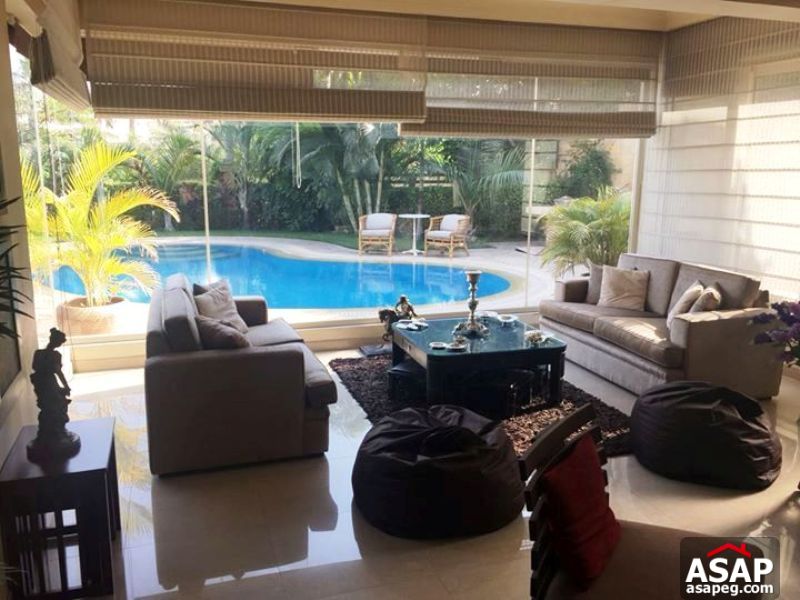 Furnished Villa for Rent in Katameya Residence Furnished Villa for Rent in Katameya Residence