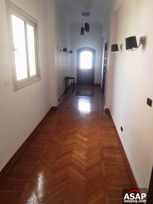 Apartment with Big Roof for Rent in Zamalek Apartment with Big Roof for Rent in Zamalek