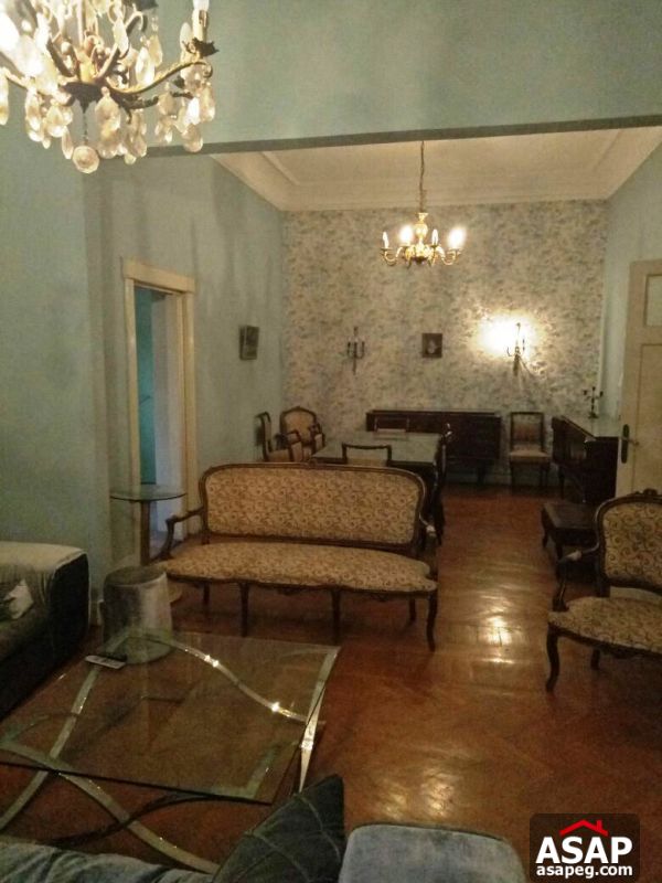 Furnished Apartment with Balcony for Rent in Zamalek Furnished Apartment with Balcony for Rent in Zamalek