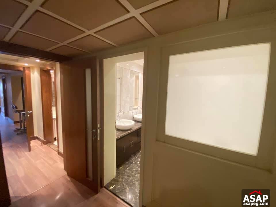 Furnished Flat with Nile View in Zamalek